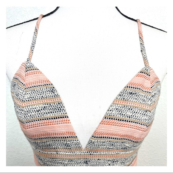 Lovers + Friends pink blue tweed dress size small - Picture 6 of 9